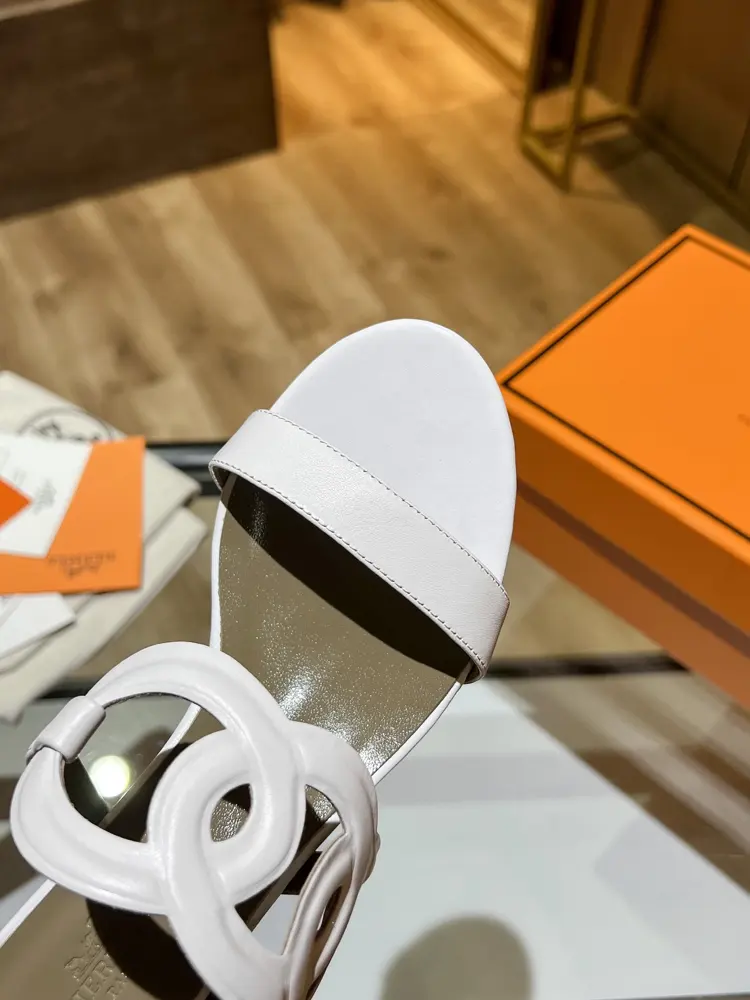 The Hermes sandals were finally completed after 3 months of development