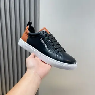 Armani Fashion Men’s Shoes Carefully crafted international brand This casual shoe combines