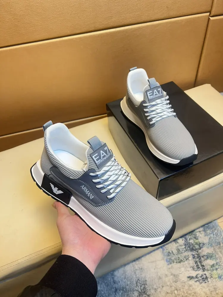 Armani sneakers. A must-have casual shoe for trendy men Original brand imported from Italy