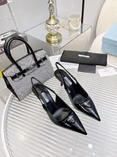 Prada imported leather sole rad* Raf simons x 2024/aw early spring latest catwalk iron head