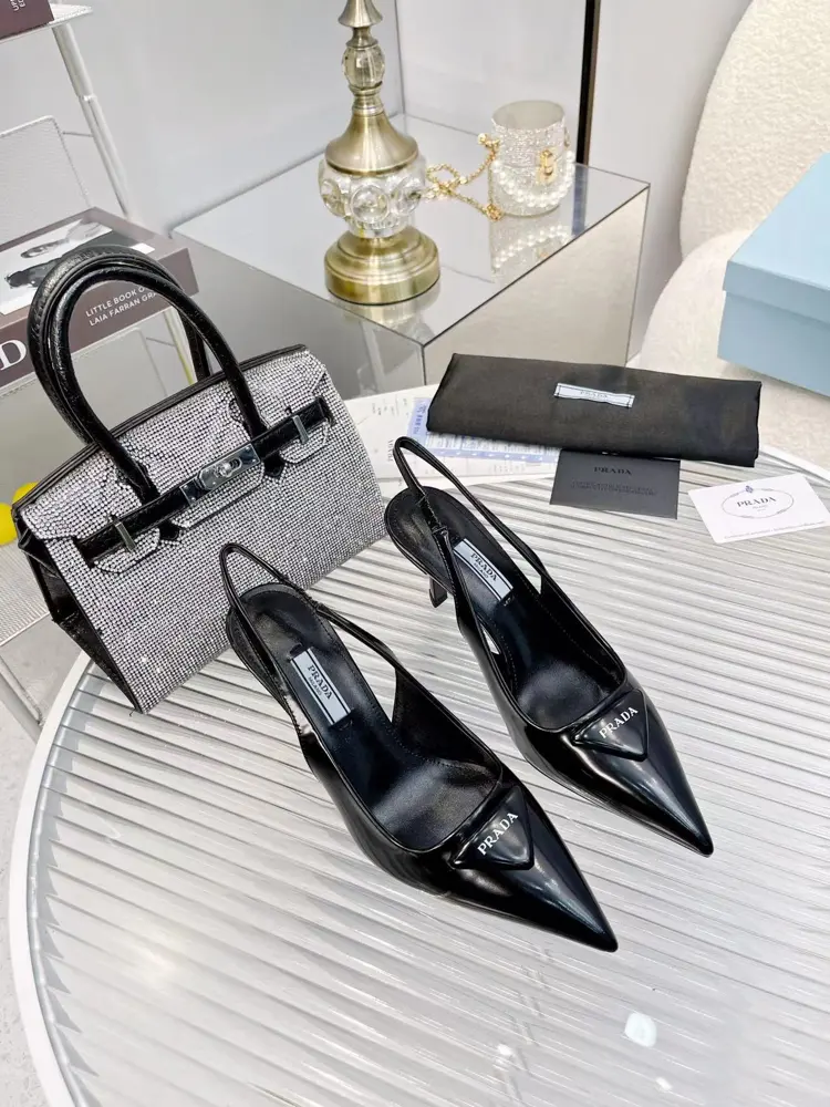 Prada imported leather sole rad* Raf simons x 2024/aw early spring latest catwalk iron head