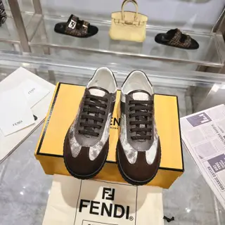 FENDI Fashion Splicing Dexterity Shoes