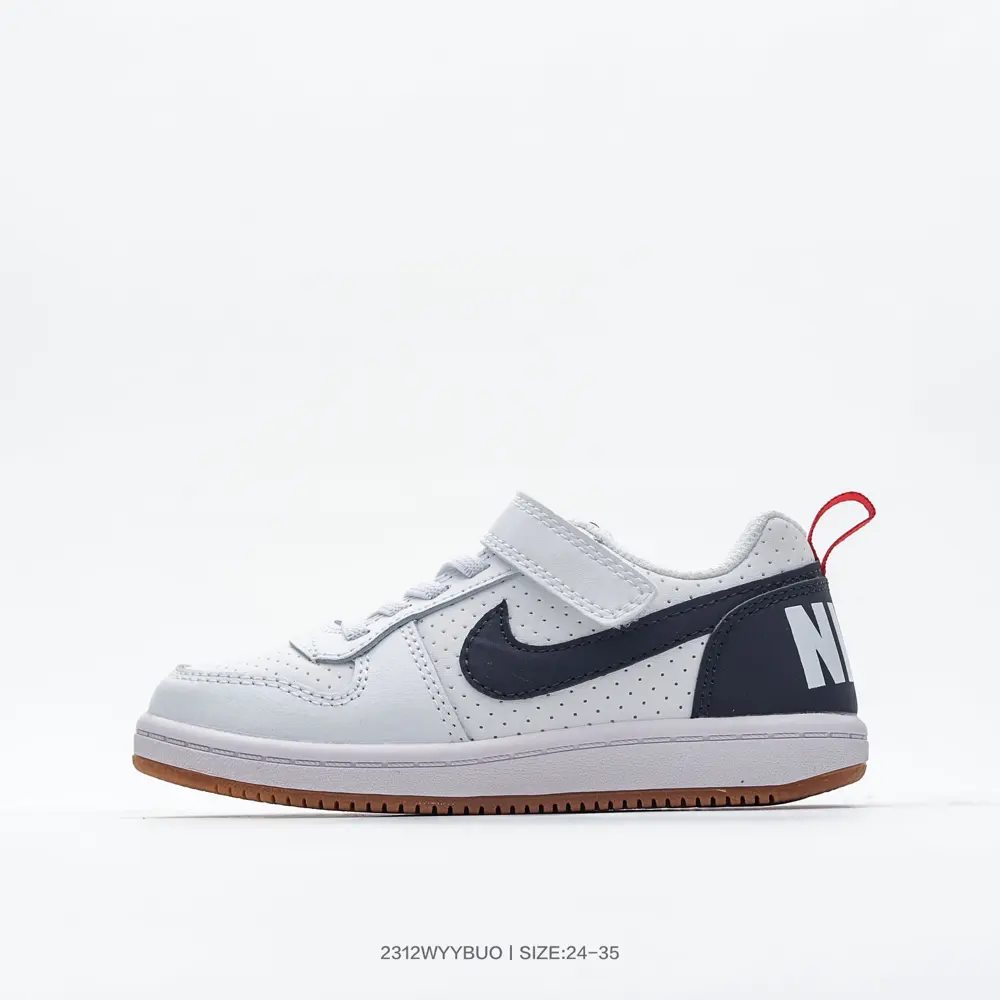 Nike Court Borough Low 2 Low-top versatile breathable casual children’s shoes sports shoes AV3167