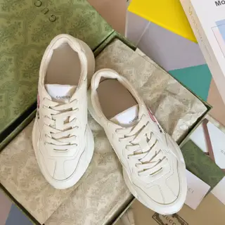 GUCCI Rhyton series latest snake year limited edition dad shoes couple style thick sole
