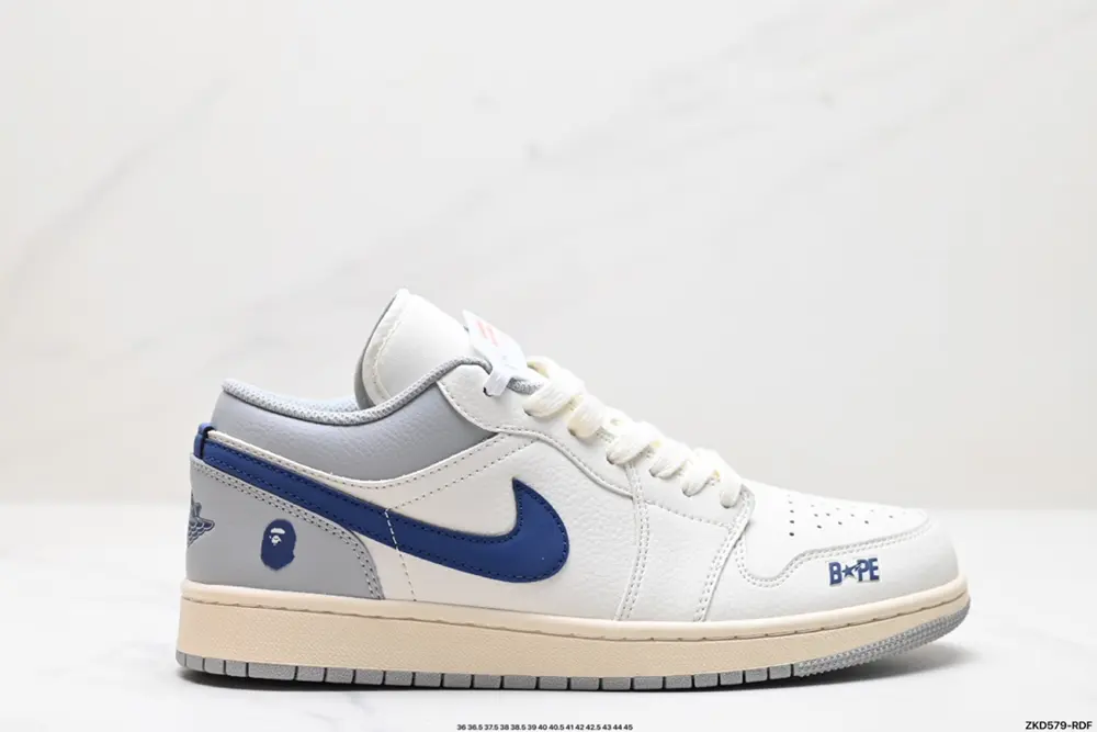 Nike Air Jordan 1 Low AJ1 low-top casual sneakers with official color matching JJ8688-004