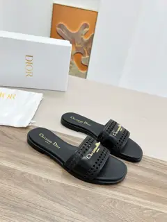 Dior classic style single shoes sandals slippers cloth shoes…Continuously update colors