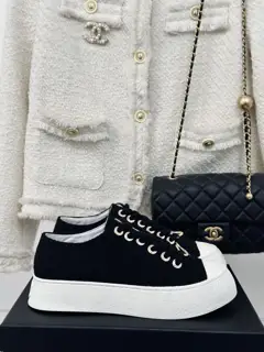 Chanel casual big toe shoes