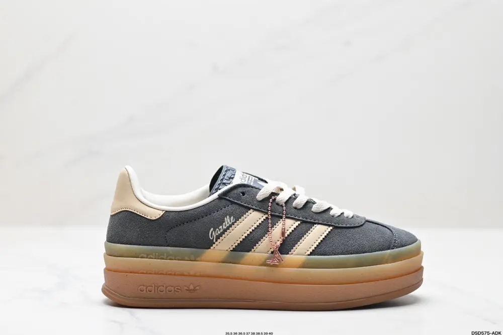 Adidas Gazelle Bold W low-top retro versatile casual sports sneakers IE0428