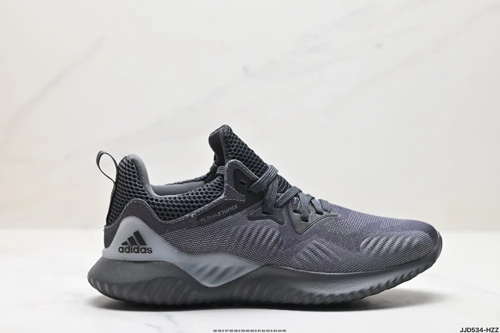 Adidas Alphabounce Alpha High Elastic Continental Shark Gill Pattern Outsole Casual Sports DB0205