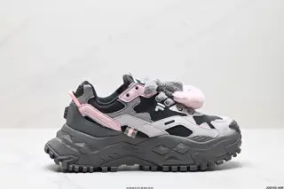 FILA FUSION Fila trendy brand BIANCO fabric synthetic leather hard candy stitching shock T12W441005FFT