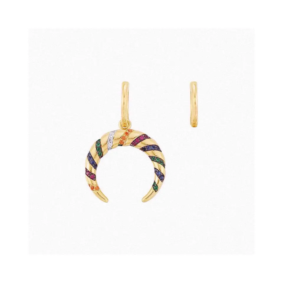 Apm monaco colorful tribal earrings