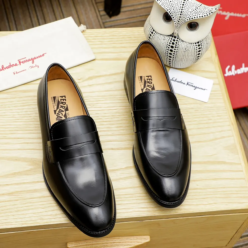 Salvatore Ferragamo casual slip-on shoes Official website original 1:1 mold