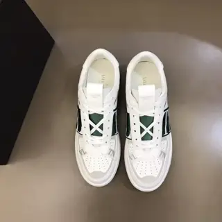 Valentino calfskin lace-up sneakers