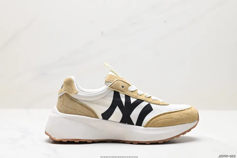 MLB Big Ball Chunky Canvas Low Retro Thick-soled Daddy Style Low-top All-match Casual 32SHX1111