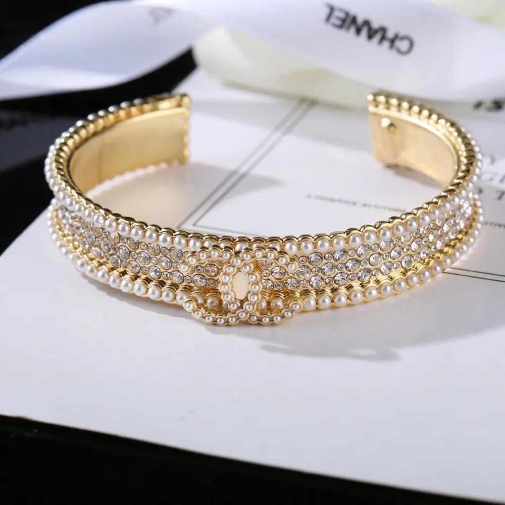 Chanel pearl bracelet