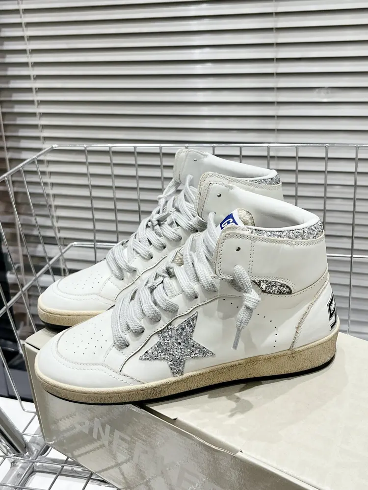 Golden Goose Sky-Star Couple Casual High-top Sneakers