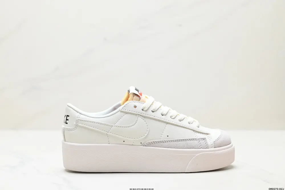 Nike Blazer Platform Nike non-slip wear-resistant lightweight low-top sneakers DJ0202-100