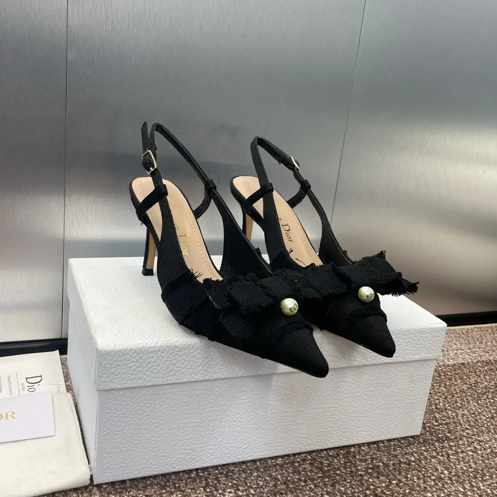 J’ADIOR tassel webbing women’s shoes Dior 2024 spring and summer catwalk new Adiorble