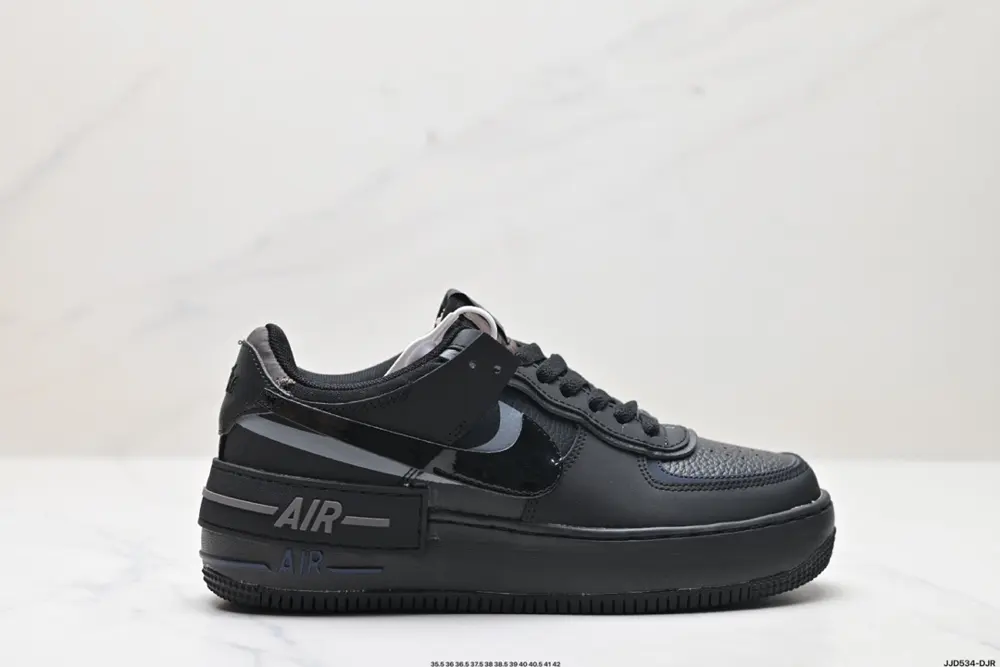 Nike WMNS Air Force 1 Shadow new girl deconstructionist design Macaron Air Force One FB7582-001
