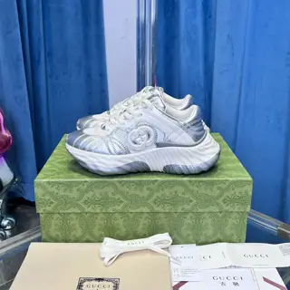GUCCI Ripple series wave shoes couple style casual sports shoes dad shoes
