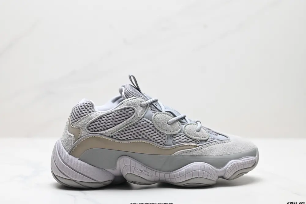Adidas originals Yeezy 500 Bone White mesh synthetic leather fashionable casual comfortable GX3606