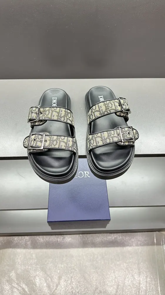 Dior’s latest slippers and sandals