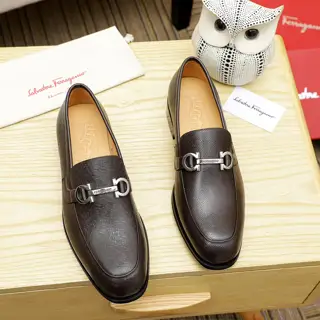 Salvatore Ferragamo men’s casual slip-on shoes Official original 1:1 mold