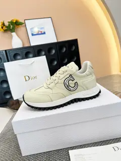 Dior C’est sneakers are eye-catching and stylish. They are carefully