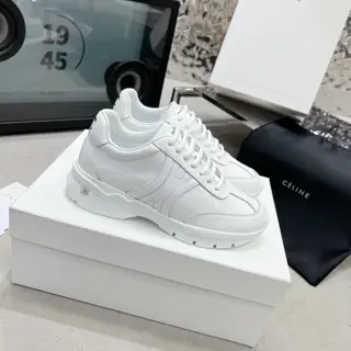 Celine RUNNER CR-01 low-top cowhide sneakers