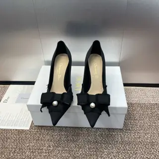 J’ADIOR tassel webbing women’s shoes Dior 2024 spring and summer catwalk new foot ring