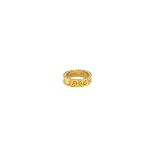 Chrome Hearts 22K plated Forever ring