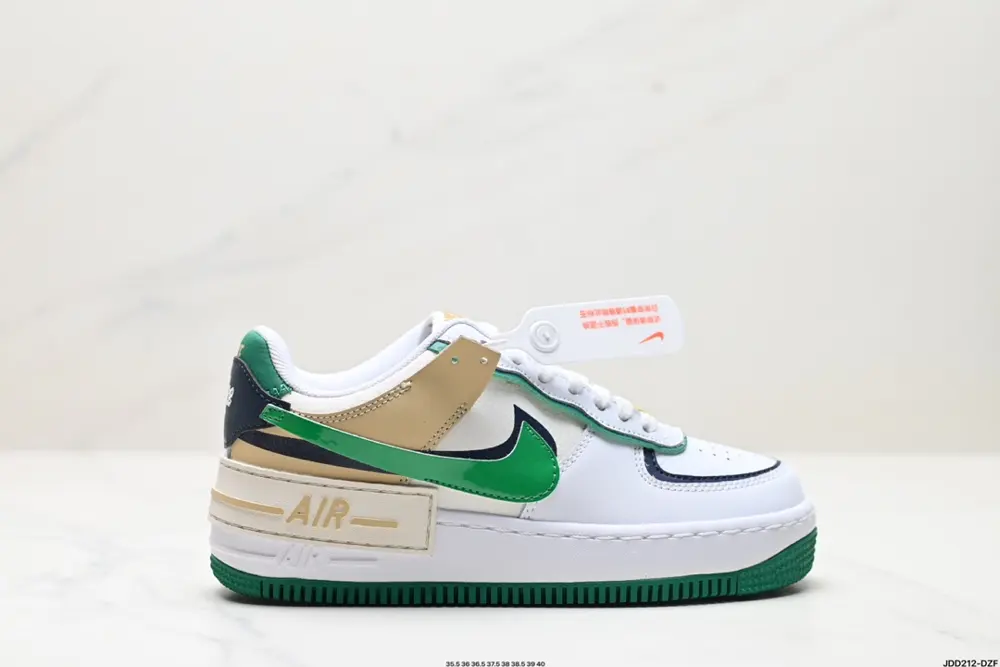 Nike WMNS Air Force 1 Shadow new girly deconstructionist design Macaron Air Force One CI0919-118