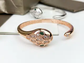Bvlgari snake bracelet Hot snake series Bvlgari snake bracelet [rose] Luxury snake upgraded