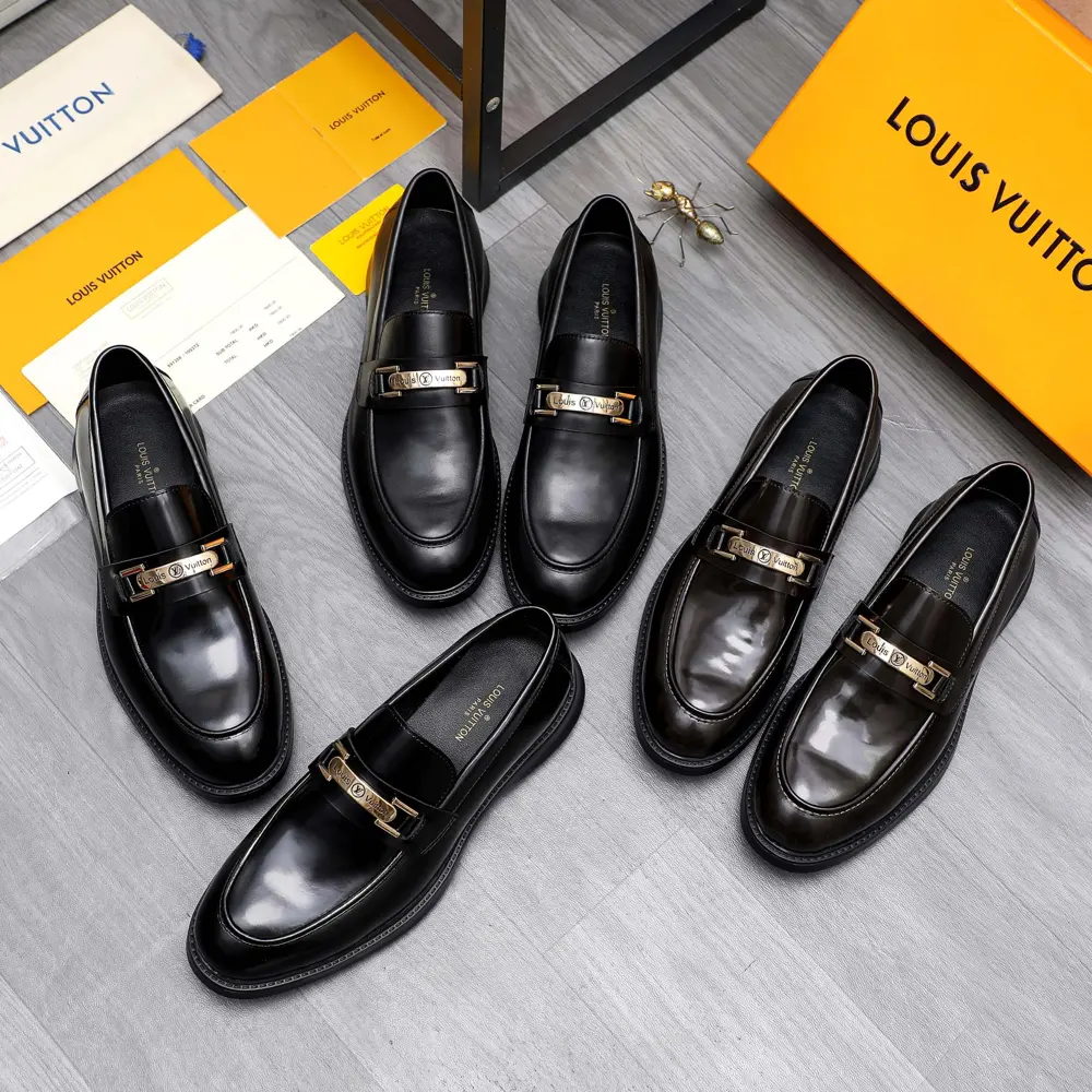 Louis Vuitton business slip-on shoes