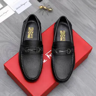Salvatore Ferragamo business slip-on shoes