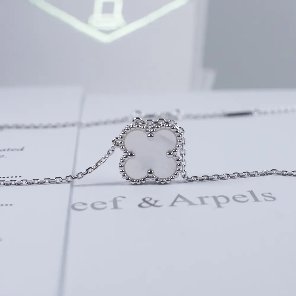 Van Cleef & Arpels four-leaf clover necklace