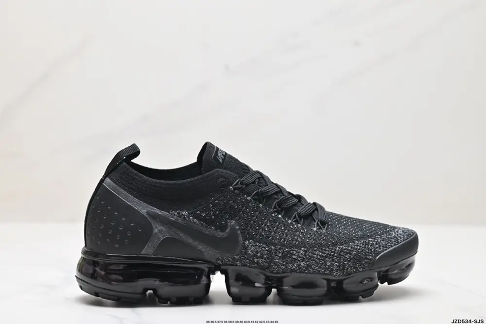Nike Air VaporMax 2.0 Flyknit full-length air cushion breathable running shoes 942842-009