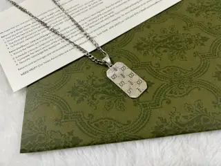 Gucci Double G Bee Necklace Length: 50CM