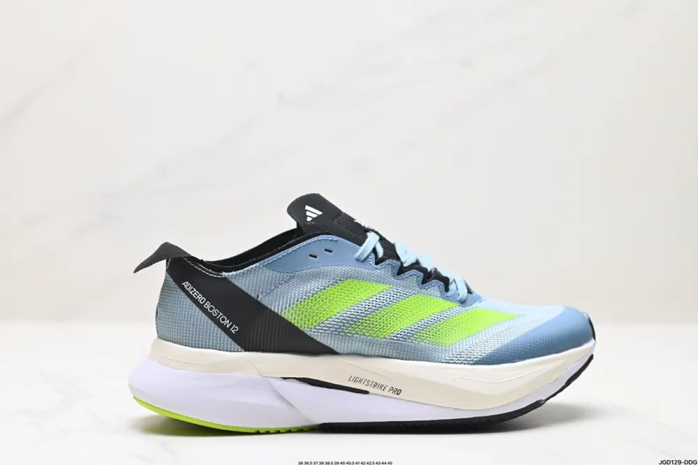 Adidas adizero BOSTON 12 M summer breathable mesh racing running shoes Boost cushioning sole IF9210