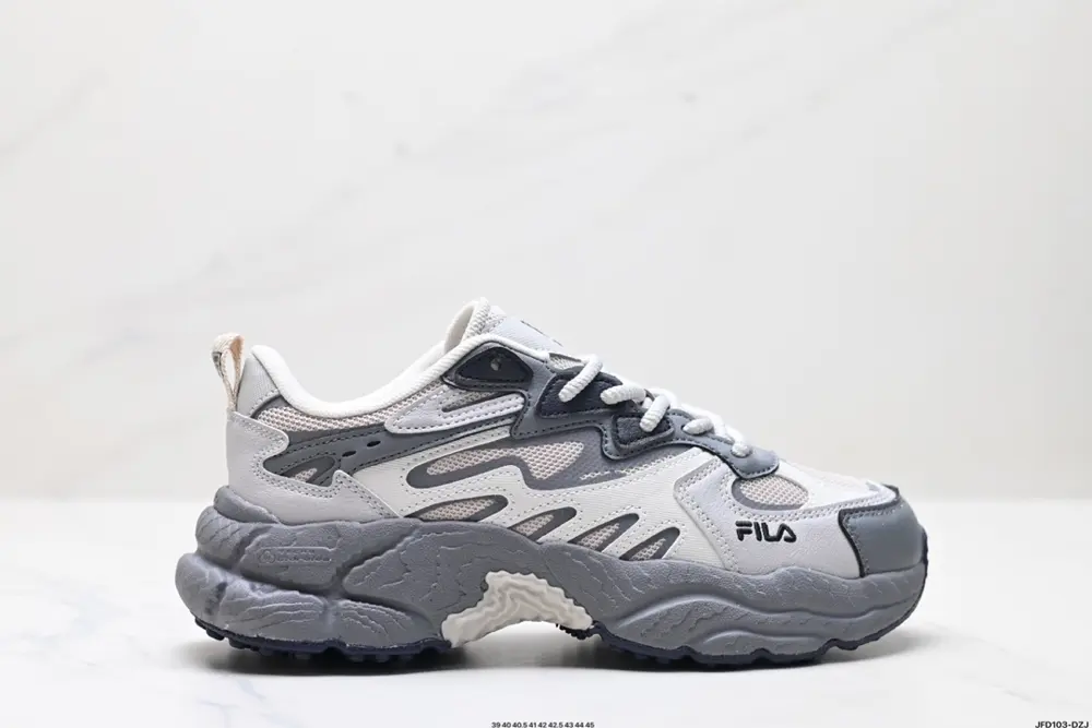 FILA Fern grass shoes FERN sports shoes 2023 autumn new outdoor dad shoes reflective casual F12M431110FFW