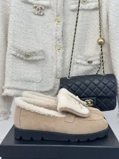 Chanel classic backpack buckle flap Shoes