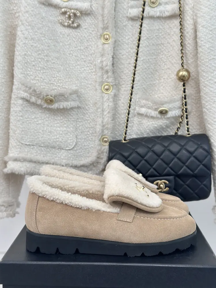 Chanel classic backpack buckle flap Shoes