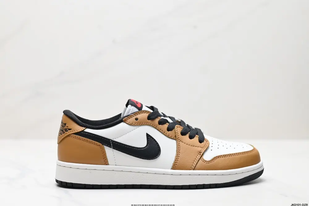 Nike Air Jordan 1 Low AJ1 Joe 1 low-top casual sneakers synchronized with official colors CZ0790-017