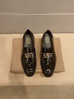 Versace Upper first layer imported cowhide leather