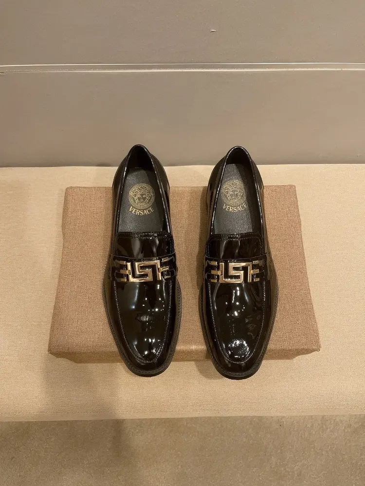 Versace Upper first layer imported cowhide leather