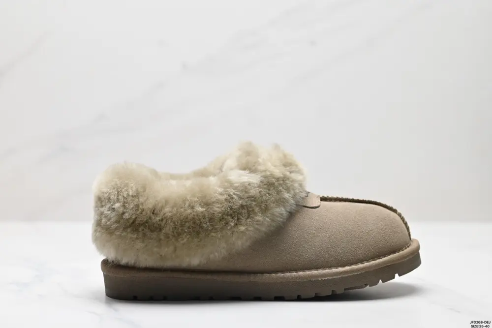 UGG suede British style thick sole heightened soft and comfortable daily commuting plus