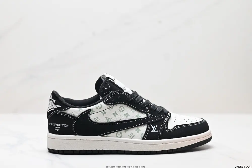Nike AJ1 Travis Scott x Air Jordan 1 ” Reverse Mocha “AJ1 Joe 1 TS Lightning Joint Hook LX1988-200