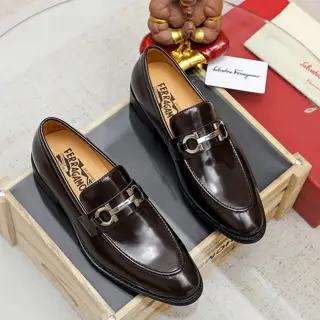 Salvatore Ferragamo casual slip-on shoes Official website original 1:1 mold