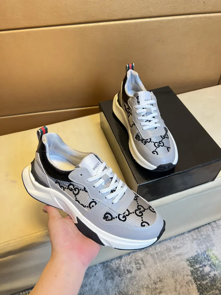 GUCCI casual shoes Original leather imported from Italy