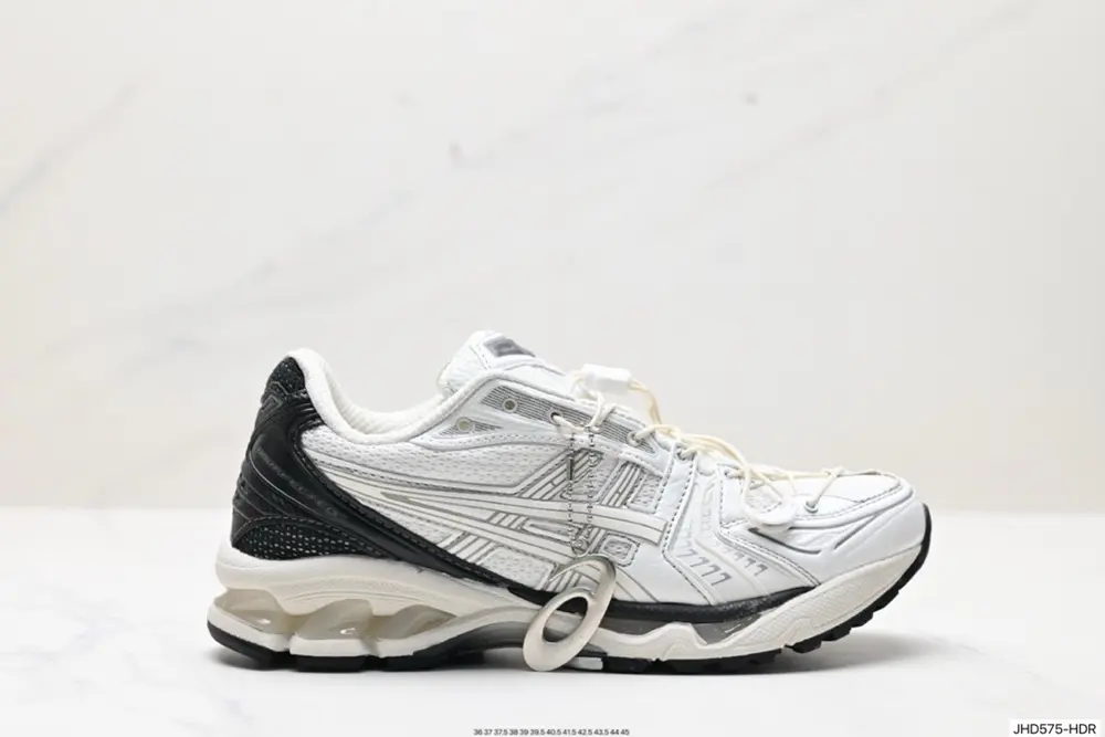 ASICS breathable mesh upper with some synthetic leather material uses the new AHAR+ rubber 1201A161-020